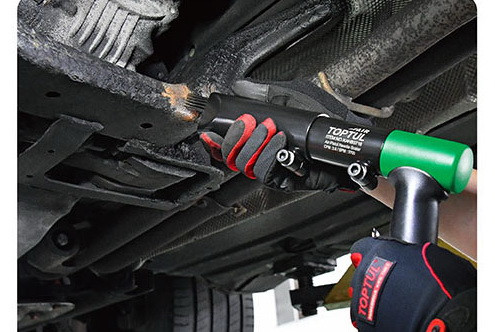 Молоток голчастий пневматичний пістолетного типу TOPTUL KAHB3718 Чернігів - фото 2