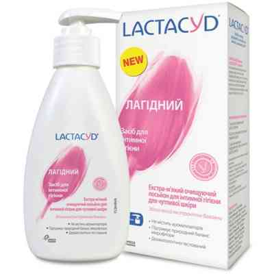 Гель для інтимної гігієни Lactacyd Ніжний для чутливої шкіри з дозатором 200 мл (5391520943218) Вінниця