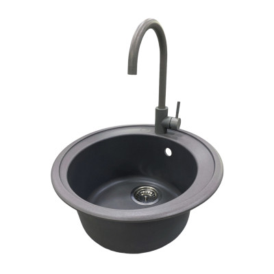 Мойка кухонная Adamant Sun сірий (4824296100104) Вінниця - фото 3