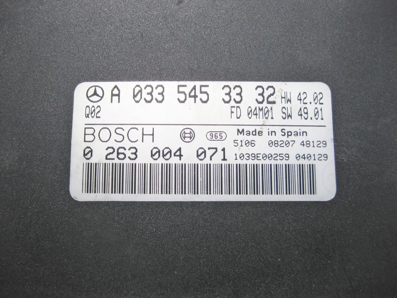 Mercedes-Benz  A0335453332 Блок керування парктроником S-Class W220 CL C215 S-class short W220 S-class long V220 Одеса - фото 3