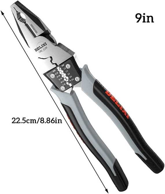 Універсальні плоскогубці 7" для різних робіт Київ - фото 9