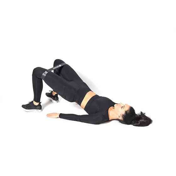 Еспандер для ніг Mini Bands Way4you w40015 чорний, 9-14 кг Вінниця