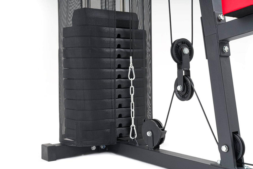 Силова фітнес-станція HS-1044K з партою Скотта 66 кг стек для дому та спортзалу багатофункціональна для всіх різновидів м'язів Київ - фото 5