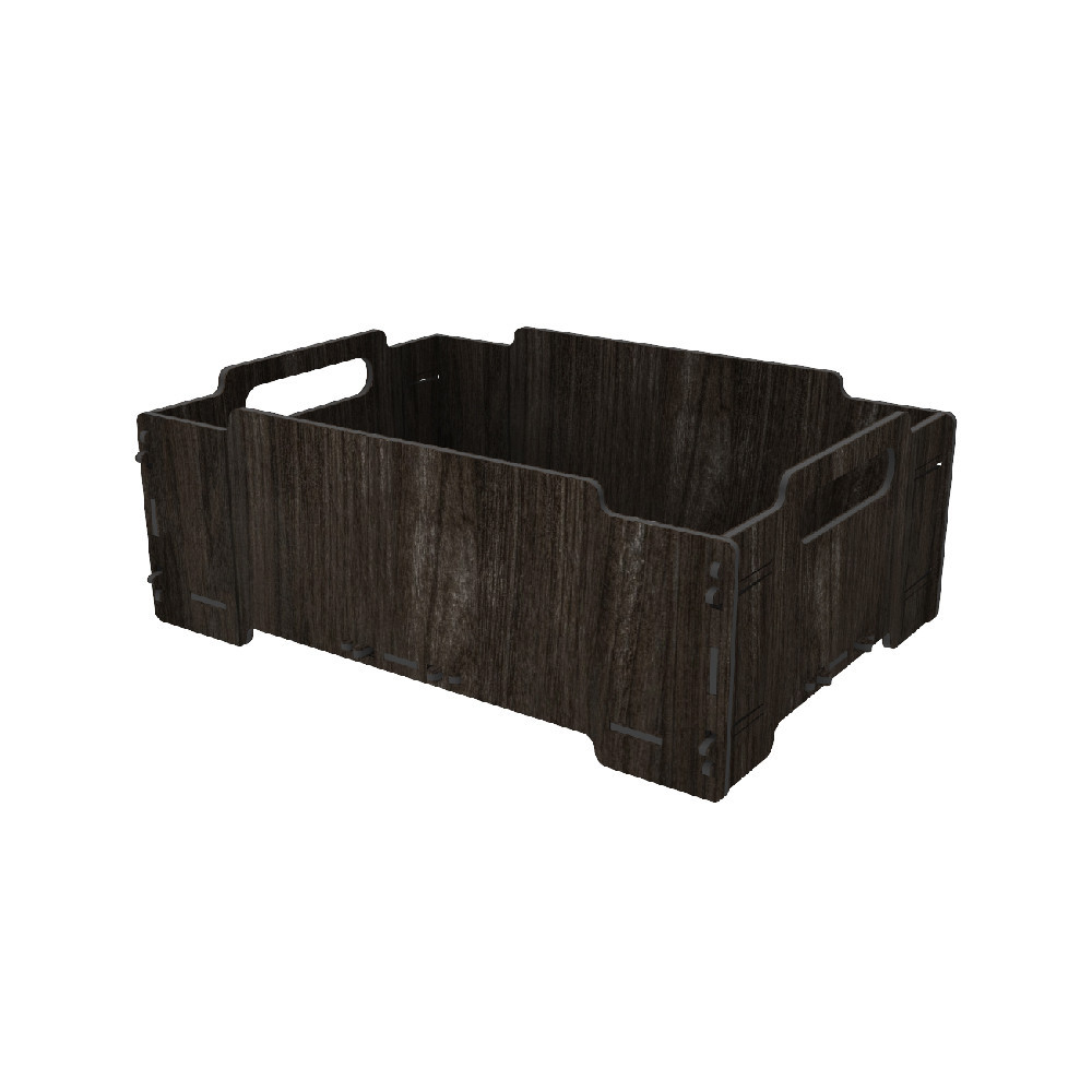 Коробка EKOSTAR з фанери 325x225x120 венге Київ - фото 1