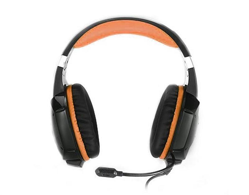 Гарнітура REAL-EL GDX-7700 Black/Orange ( Помаранчевий ) Харьков - изображение 2