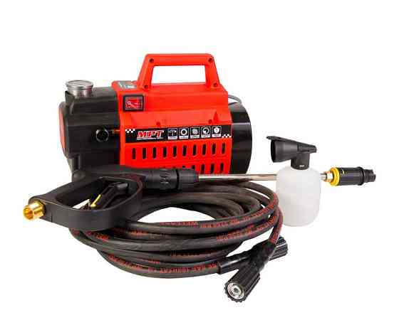 MPT Мийка високого тиску MPT PROFI 125 Bar 1600 Вт 6.5 л/хв мідна обмотка пінна насадка Коломия