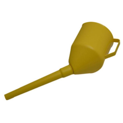 Лейка автомобильная Poputchik универсальная 3 в 1 желтая (07-003) Винница - изображение 1