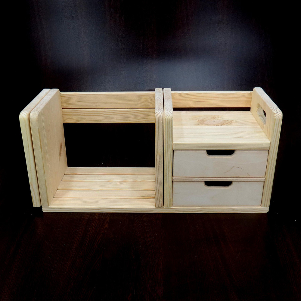 Настольная книжная полка 