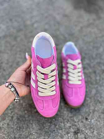 Кеды женские Notta bene розовые натуральная замша размер 38 (K-0424 5906) Коломия