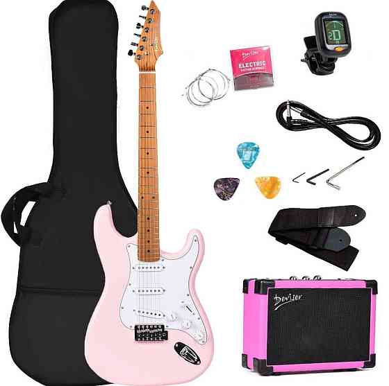 Электрогитара Deviser L-G1 ST BK (полный комплект) Харьков