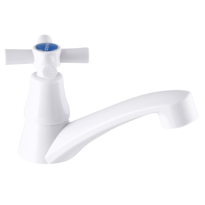 Монокран для холодної води Zerix Mono 017 білий з ABS-пластику (ZX2860) Чернівці - фото 2