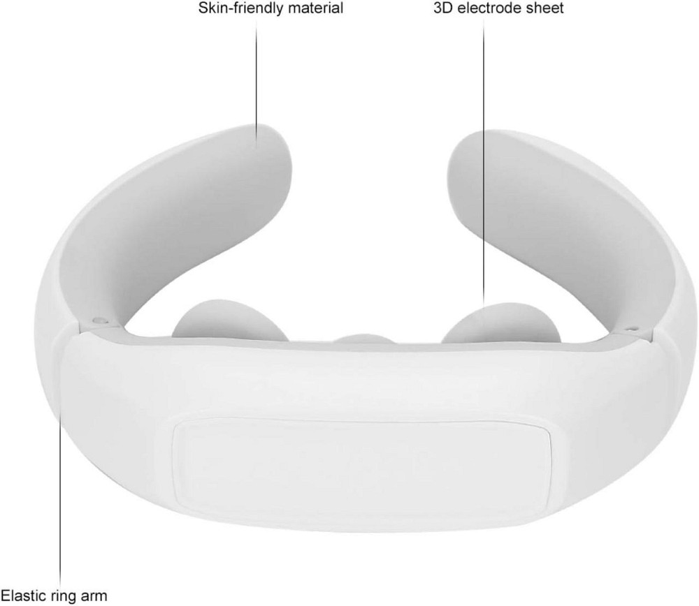 Электрический беспроводной импульсный массажер для шеи и плеч с подогревом Ailuen ALE-50 Днепр - изображение 8