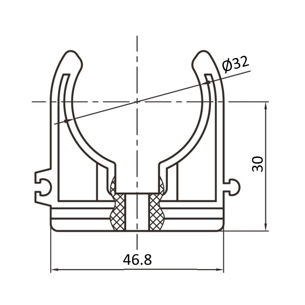 Крепеж PPR Blue Ocean 32 Киев - изображение 2