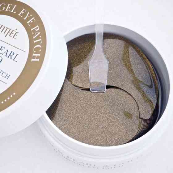 Гидрогелевые патчи для глаз Жемчуг-Золото Black Pearl&Gold Hydrogel Eye Patch Petitfee & Koelf 60 шт Киев