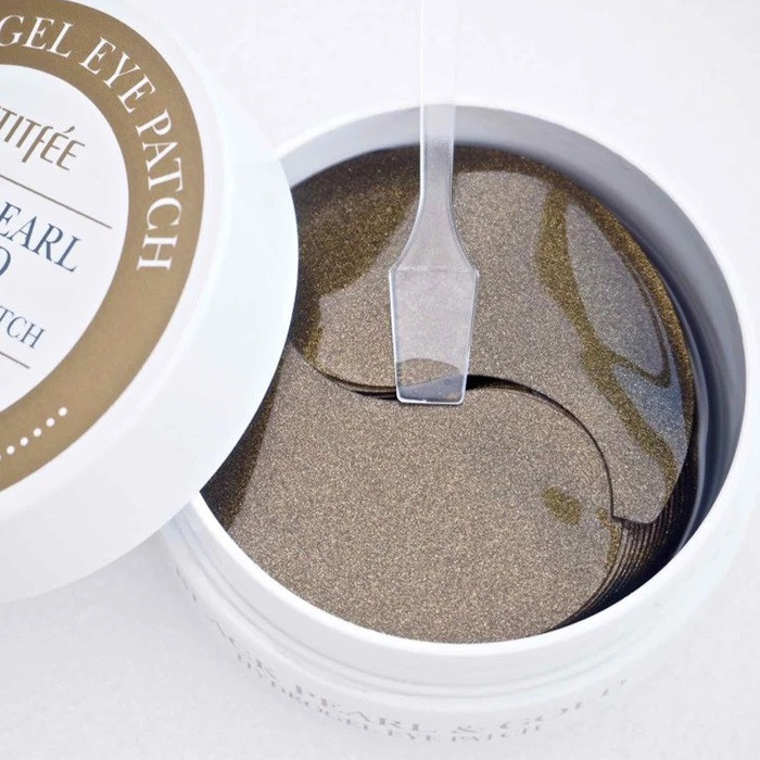 Гидрогелевые патчи для глаз Жемчуг-Золото Black Pearl&Gold Hydrogel Eye Patch Petitfee & Koelf 60 шт Киев - изображение 5