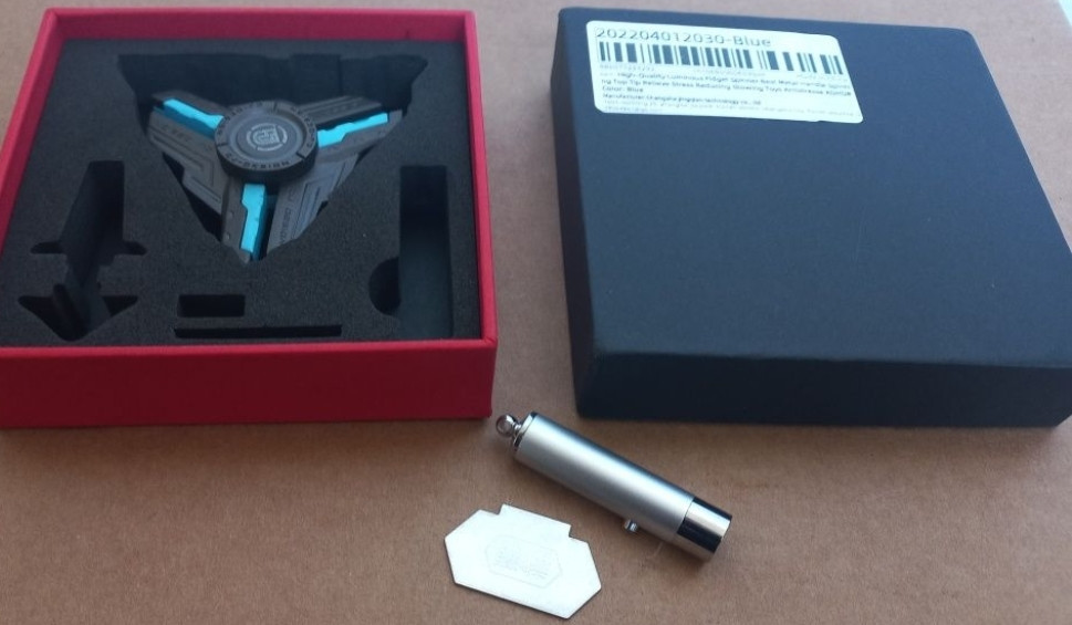 Спінер Металевий світний спінер для дорослих і дітей. Харків - фото 5