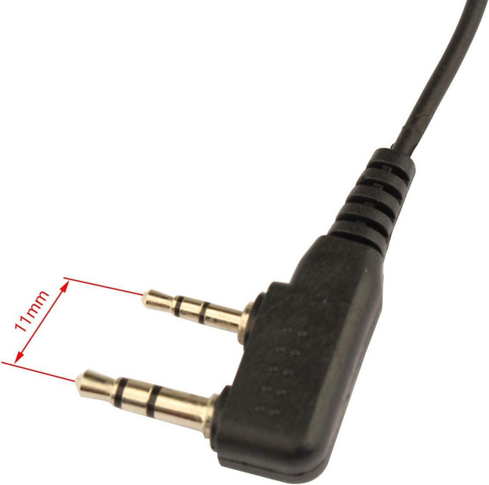 Ларингофон для рации с кнопкой и скрытым наушником Киев - изображение 6