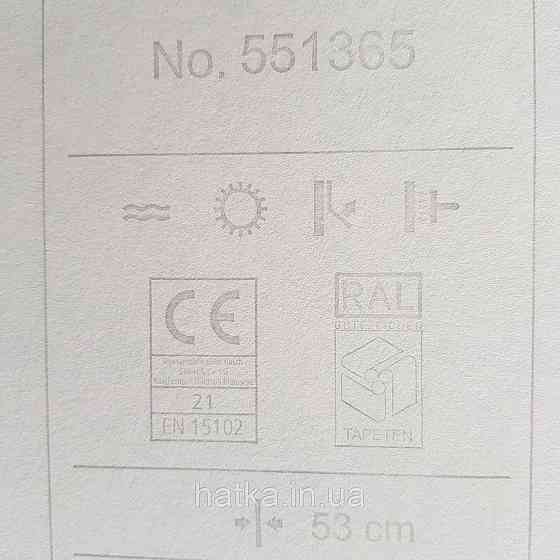 Шпалери флізелінові еко Rasch Kerala 0.53х10 лофт геометрія смуги сітка золотисті на чорному ефект старовини Київ