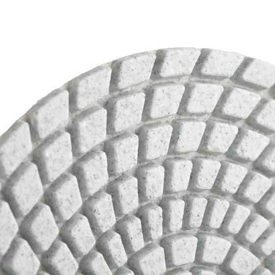 Окружность алмазная шлифовальная, гибкая на липучке 100 мм P80. INTERTOOL BT-0906 Киев