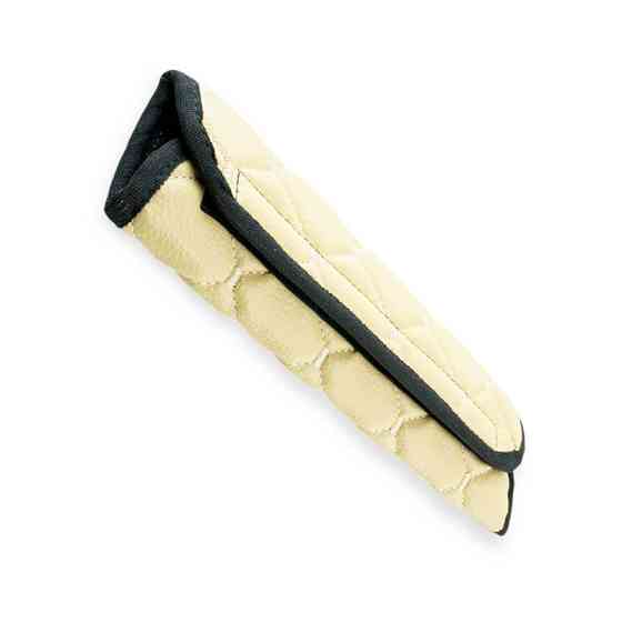 Чохол ременя безпеки l шкірозамінник бежевий Мукачево