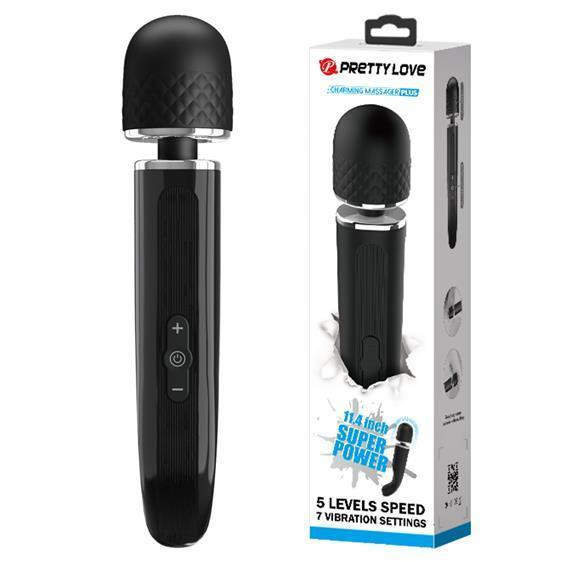 Вибромассажер - Pretty Love Charming Massager Plus Black Sex Aura Киев - изображение 1