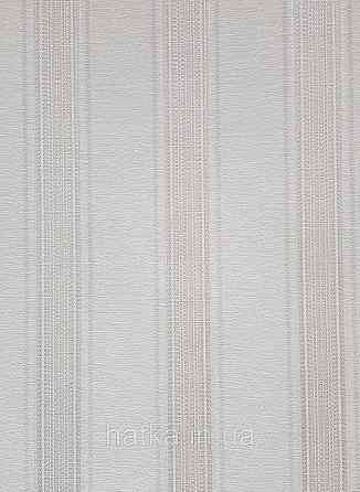 Шпалери вінілові на флізеліні AdaWall Seyyah 1.06х10 смуги широкі структурні білі сріблясті Київ