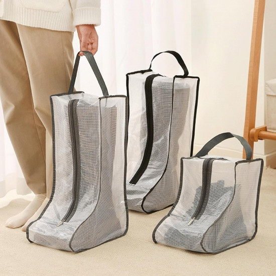 Сумка-органайзер для зберігання та перевезення взуття водонепроникний 28см Вінниця - фото 3