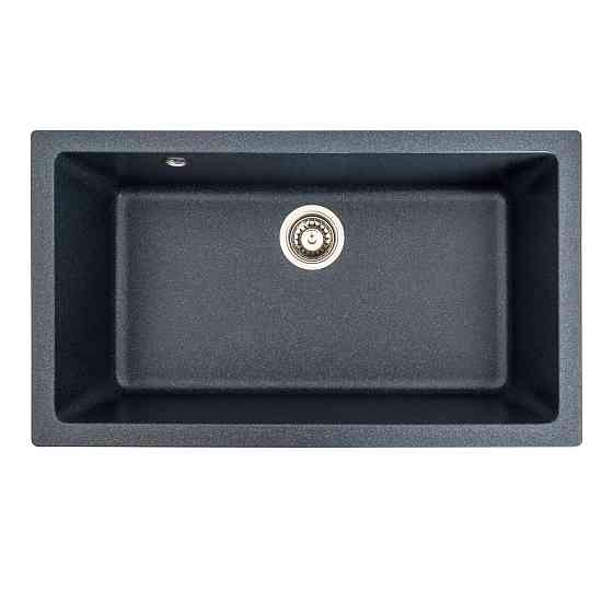 Гранітна мийка для кухні VALESO PARUANA 7945 матова Антрацит Коломыя