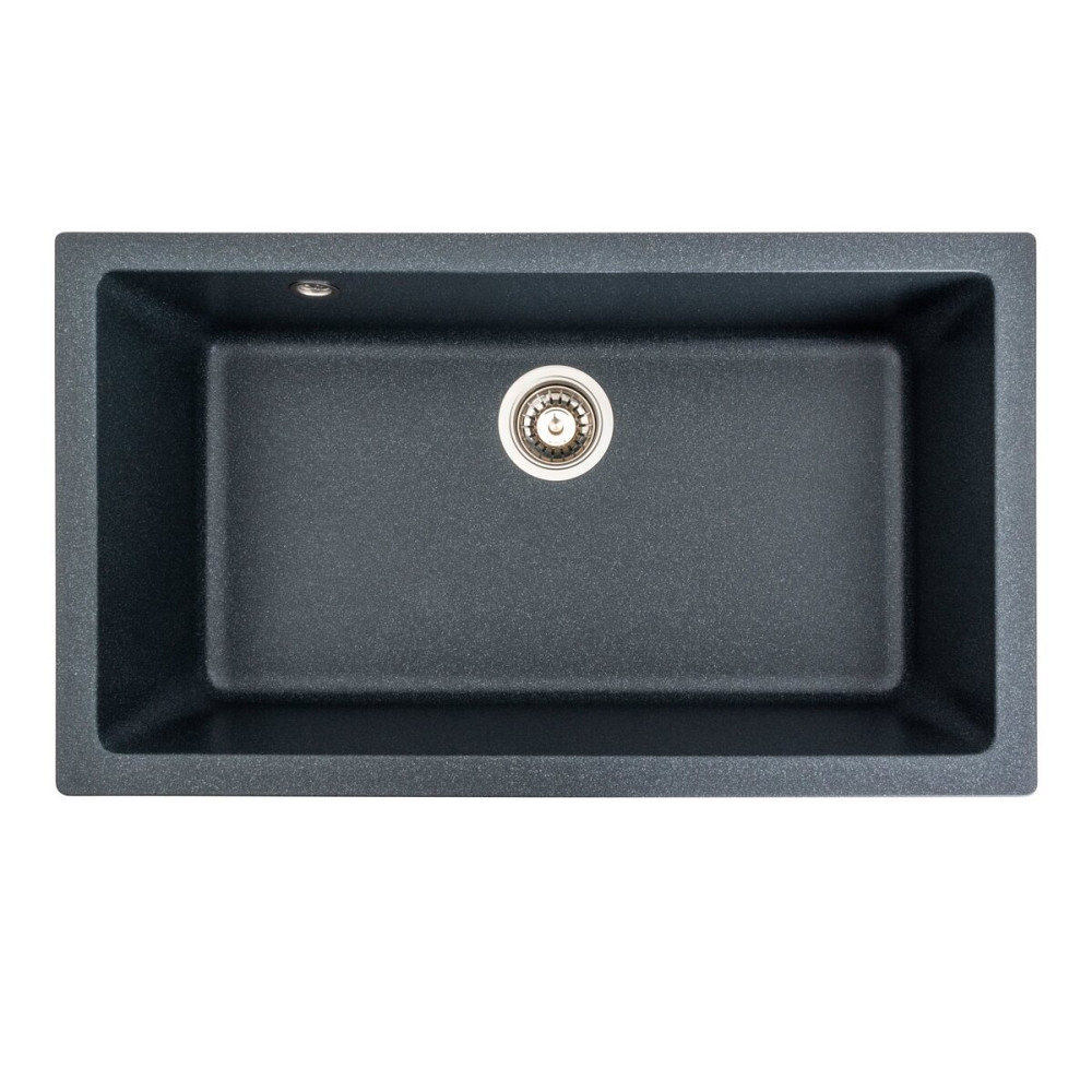Гранітна мийка для кухні VALESO PARUANA 7945 матова Антрацит Коломыя - изображение 3