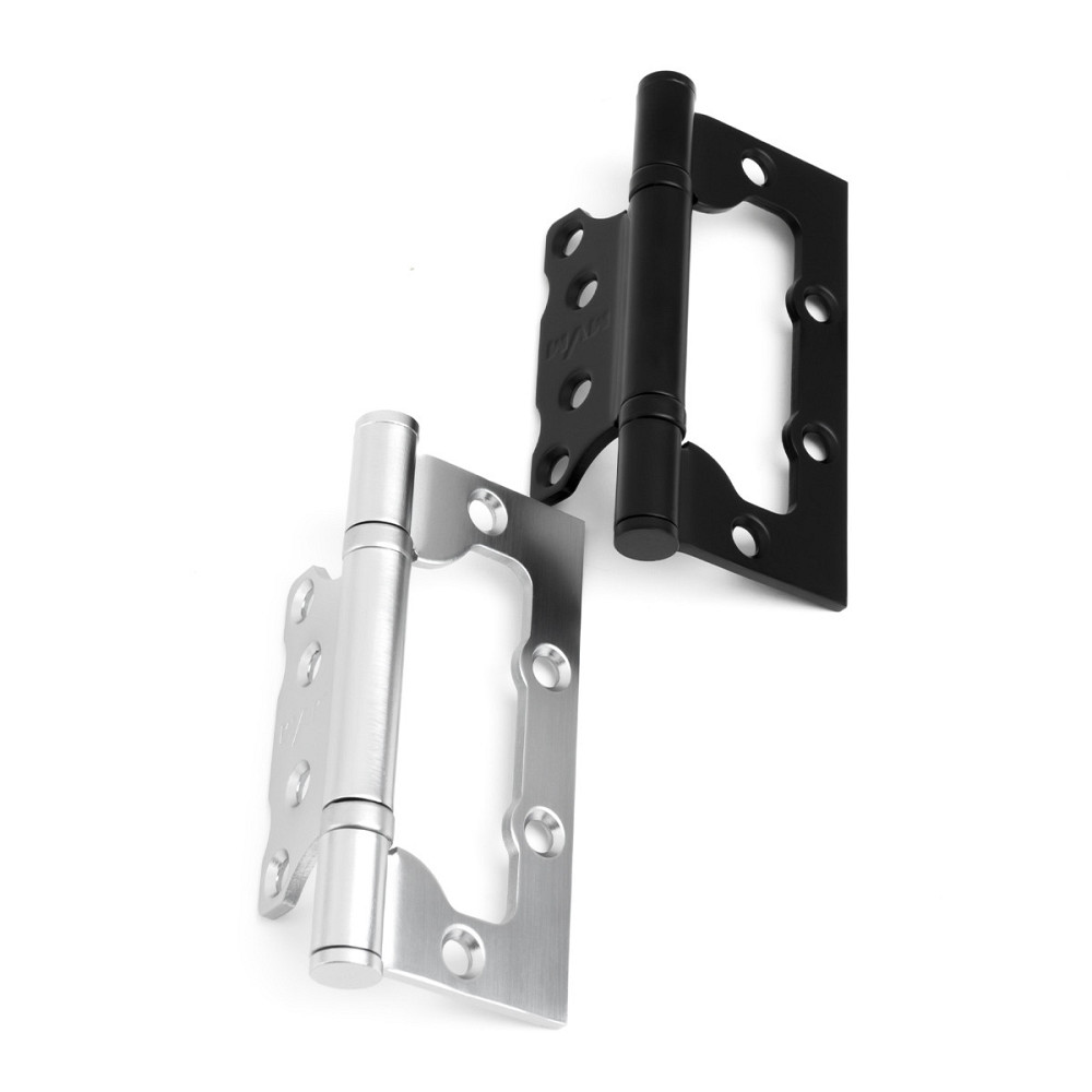 ЗАВИСА ДЛЯ ДВЕРЕЙ УНИВЕРСАЛЬНАЯ НЕВРЕЗНАЯ УСИЛИНА HB-100E SC САТИН ХРОМ Киев - изображение 4