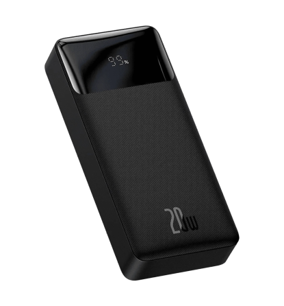 Зарядная батарея Baseus Bipow Digital Display 20000mAh Overseas Edition 20W PPBD050501 (Черный) Винница