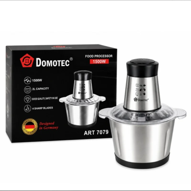 Кухонный блендер-измельчитель МОЛНИЯ 1200Вт с металлической чашей 2 л для овощей, фруктов и мяса Одесса - изображение 10