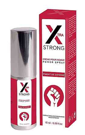 Стимулирующий спрей X-strong penis power spray, 15 ml Sex Aura Киев