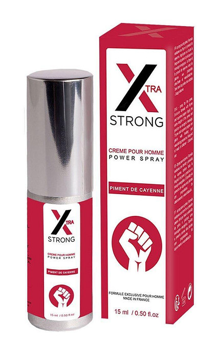 Стимулирующий спрей X-strong penis power spray, 15 ml Sex Aura Киев - изображение 1
