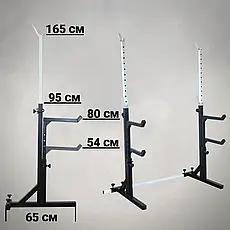 Скамья с отрицательным углом 40 40 мм + Стойки со страховкой 40 на 40 мм Киев - изображение 8