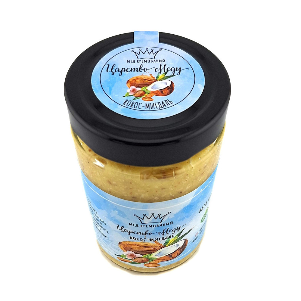 Крем мед кокос-мигдаль 500 грамів Одеса - фото 6