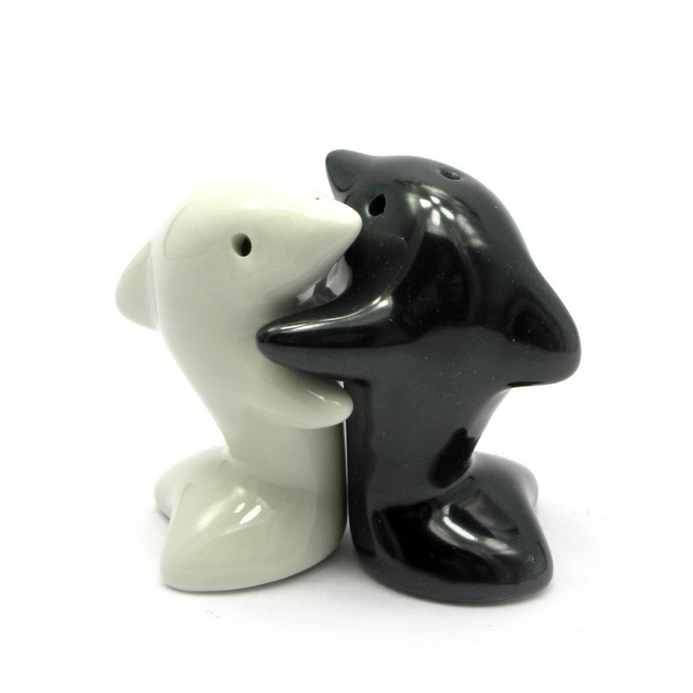 Солонка и перечница из керамики Дельфины Киев - изображение 1