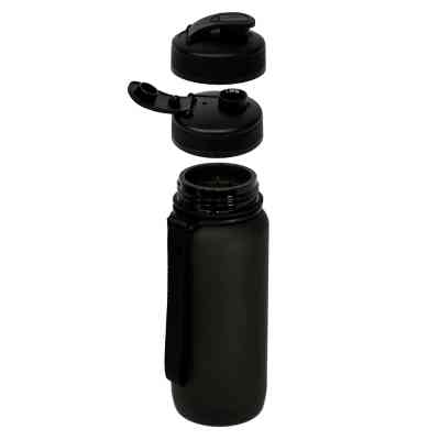 Бутылка для воды Line Art Flores 650 мл чорний (60014218LA-01) Вінниця