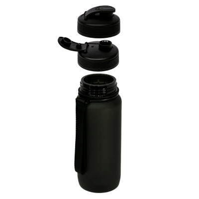 Бутылка для воды Line Art Flores 650 мл чорний (60014218LA-01) Вінниця - фото 4