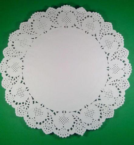 Салфетка ажурная Ф32 (100шт) белая (1 пачка) Харьков - изображение 1