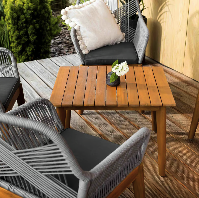 Комплект садових меблів Di Volio Piago сіро-графітовий Киев - изображение 9