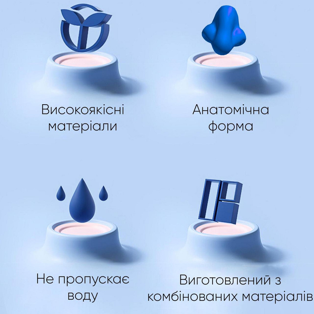 Затискач для носа Renvo Eclipse Білий Чорний Уні (2SC100-02) Київ - фото 4