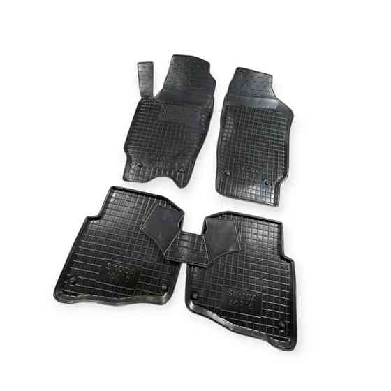 Килимки салону автомобіль Шкода Fabia (2000-2007) борт 2,5 см, з перемичкою Мукачево