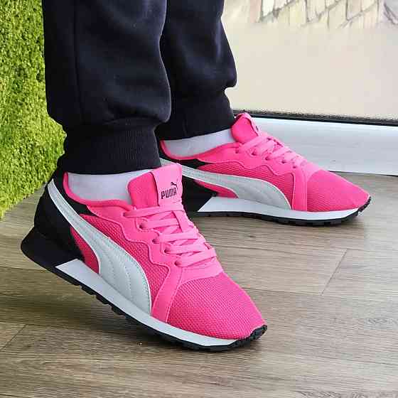 Женские Кроссовки Puma Слипоны Розовые Мокасины Пума (размеры: 36,37,38,39) Днепр