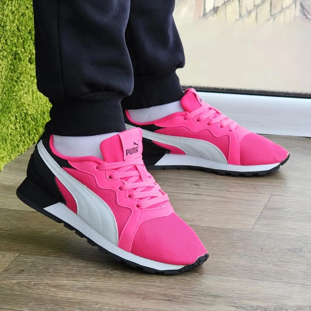 Женские Кроссовки Puma Слипоны Розовые Мокасины Пума (размеры: 36,37,38,39) Днепр - изображение 6