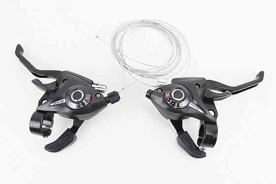 Перемикачі (моноблок) 3x7 швидкості, чорні SL-KD-80 Київ