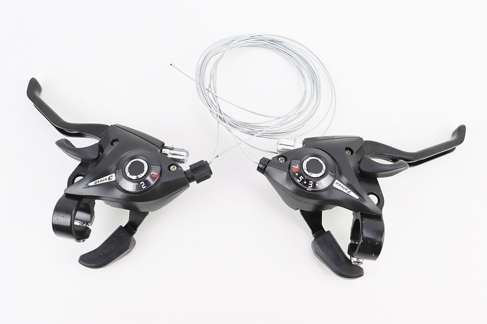 Перемикачі (моноблок) 3x7 швидкості, чорні SL-KD-80 Київ - фото 1