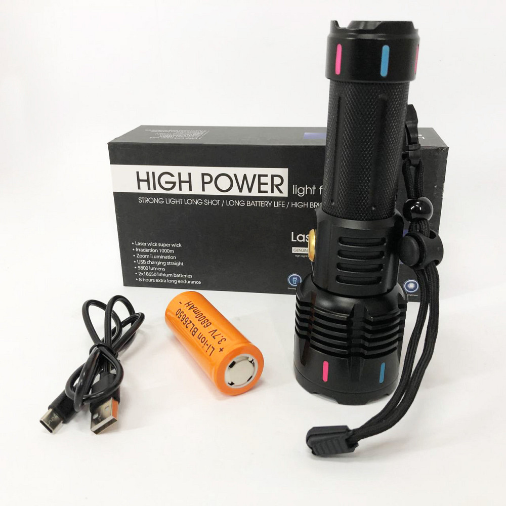 Професійний тактичний ліхтарик, Ліхтар світлодіодний тактичний, Тактичні ліхтарі акумуляторні SL-28 Львів - фото 10