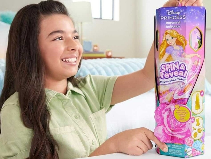Набор десней Крути и проявления кукла Рапунцель Spin & Reveal HTV86. Харьков - изображение 7