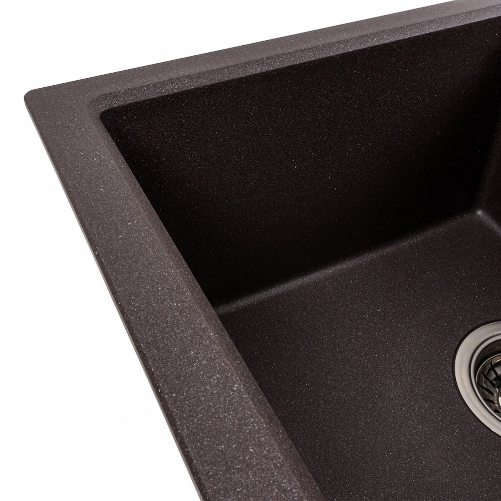 VALESO Гранітна мийка для кухні VALESO SOLID 7843 матова Гренадін Київ - фото 5